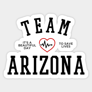 TEAM ARIZONA ROBBINS Sticker